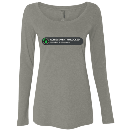 Achievement Women's Triblend Long Sleeve Shirt