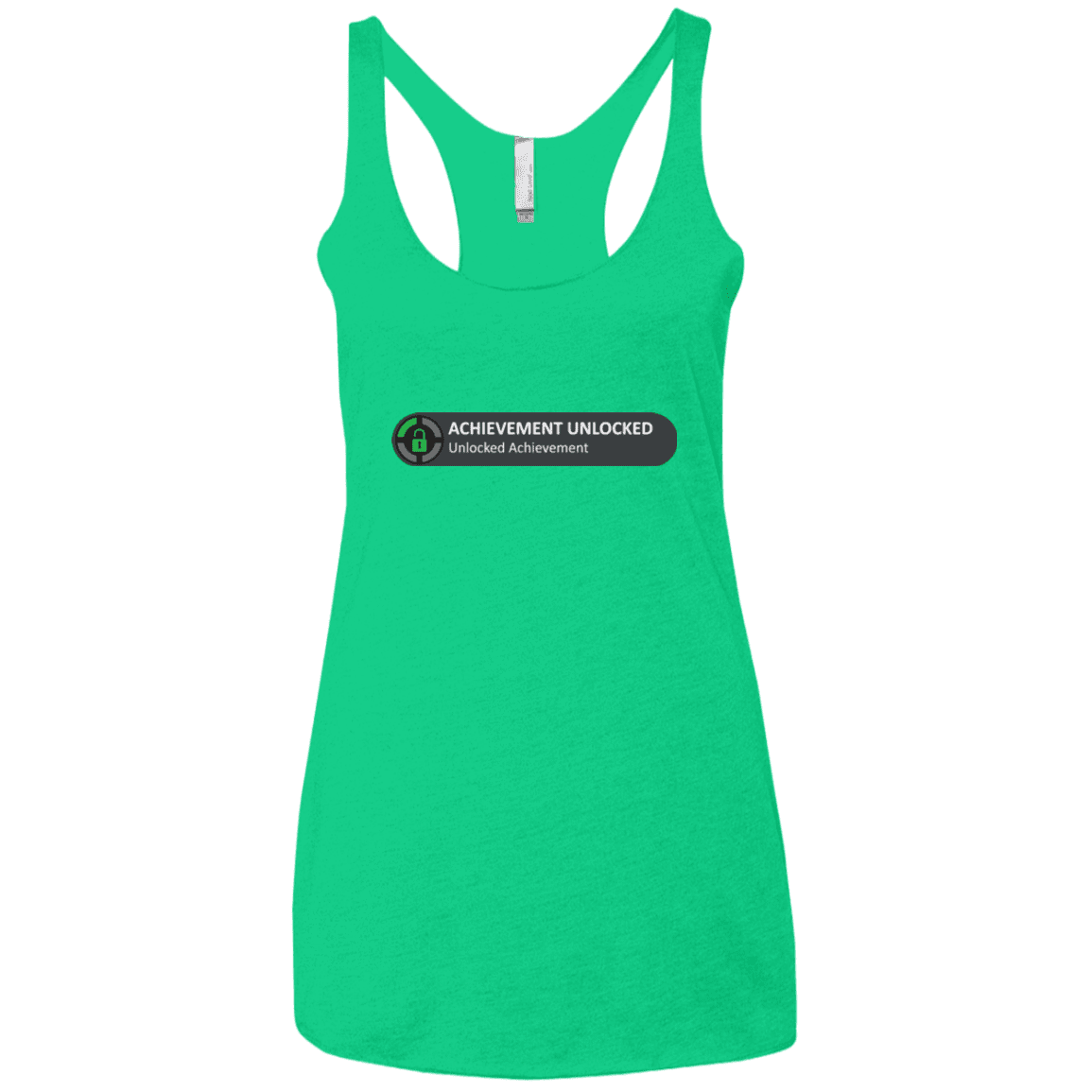 T-Shirts Envy / X-Small Achievement Women's Triblend Racerback Tank