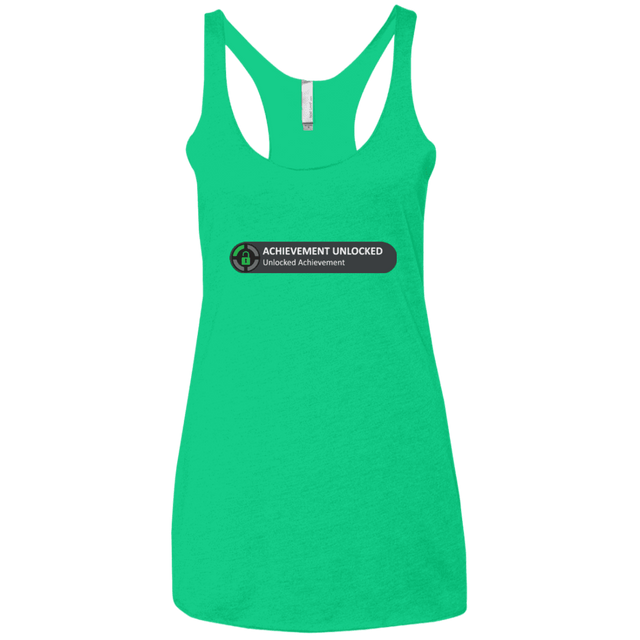 T-Shirts Envy / X-Small Achievement Women's Triblend Racerback Tank