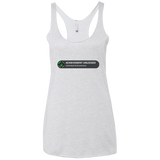 T-Shirts Heather White / X-Small Achievement Women's Triblend Racerback Tank