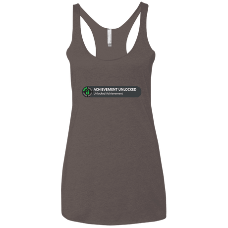 T-Shirts Macchiato / X-Small Achievement Women's Triblend Racerback Tank