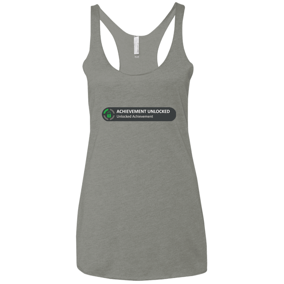 T-Shirts Venetian Grey / X-Small Achievement Women's Triblend Racerback Tank