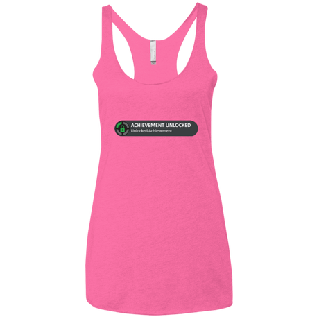 T-Shirts Vintage Pink / X-Small Achievement Women's Triblend Racerback Tank