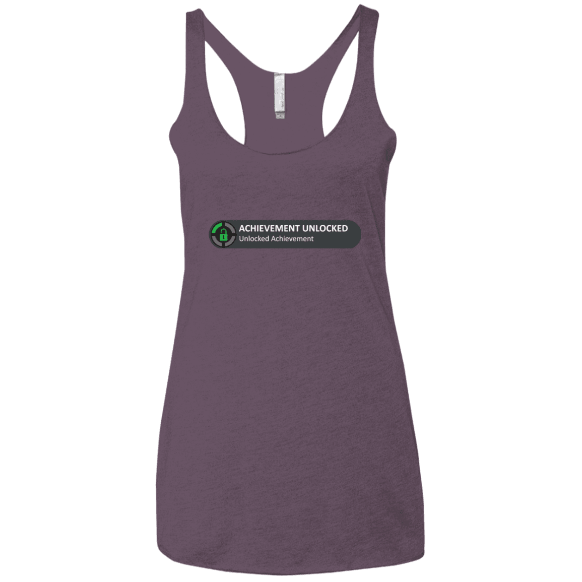 T-Shirts Vintage Purple / X-Small Achievement Women's Triblend Racerback Tank