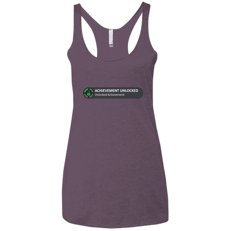 T-Shirts Vintage Purple / X-Small Achievement Women's Triblend Racerback Tank