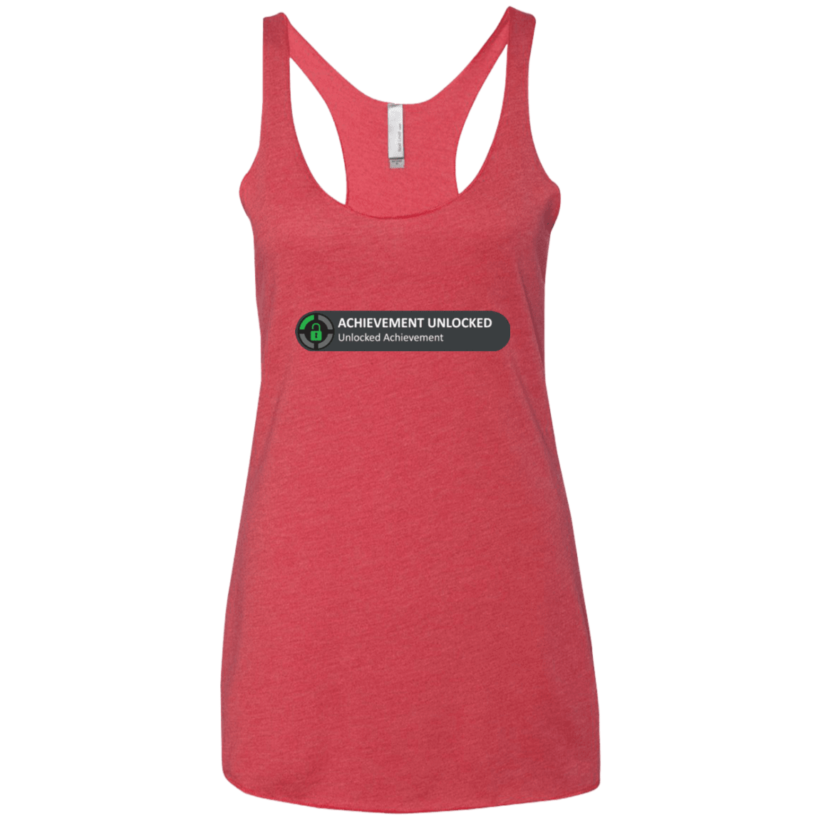 T-Shirts Vintage Red / X-Small Achievement Women's Triblend Racerback Tank