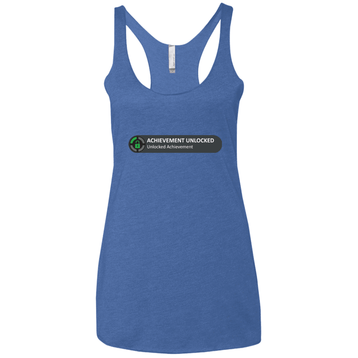T-Shirts Vintage Royal / X-Small Achievement Women's Triblend Racerback Tank