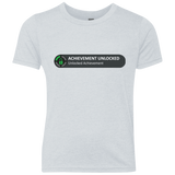 T-Shirts Heather White / YXS Achievement Youth Triblend T-Shirt