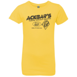 T-Shirts Vibrant Yellow / YXS Ackbar's Burritos Girls Premium T-Shirt