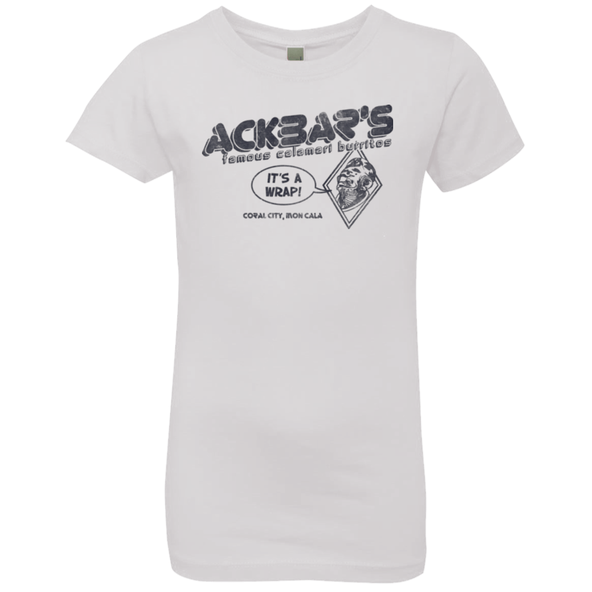 T-Shirts White / YXS Ackbar's Burritos Girls Premium T-Shirt