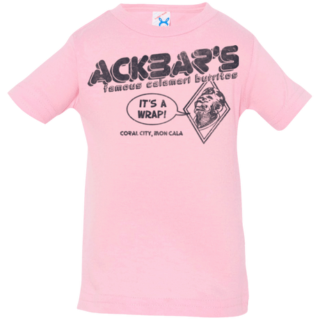 T-Shirts Pink / 6 Months Ackbar's Burritos Infant Premium T-Shirt