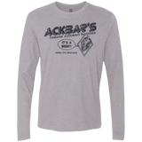 T-Shirts Heather Grey / Small Ackbar's Burritos Men's Premium Long Sleeve