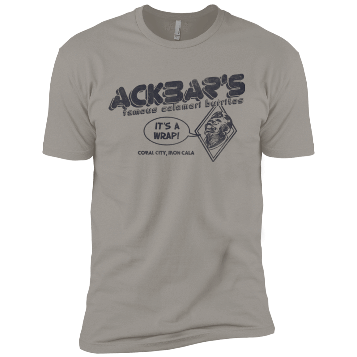 T-Shirts Light Grey / X-Small Ackbar's Burritos Men's Premium T-Shirt