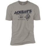 T-Shirts Light Grey / X-Small Ackbar's Burritos Men's Premium T-Shirt