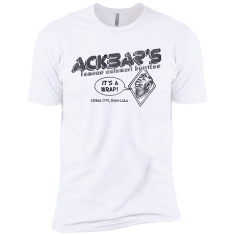 T-Shirts White / X-Small Ackbar's Burritos Men's Premium T-Shirt