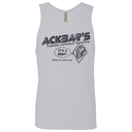 T-Shirts Heather Grey / Small Ackbar's Burritos Men's Premium Tank Top