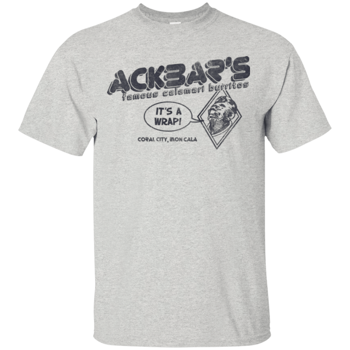 T-Shirts Ash / Small Ackbar's Burritos T-Shirt
