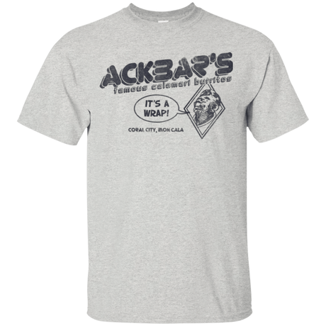 T-Shirts Ash / Small Ackbar's Burritos T-Shirt