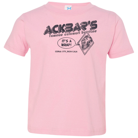 T-Shirts Pink / 2T Ackbar's Burritos Toddler Premium T-Shirt