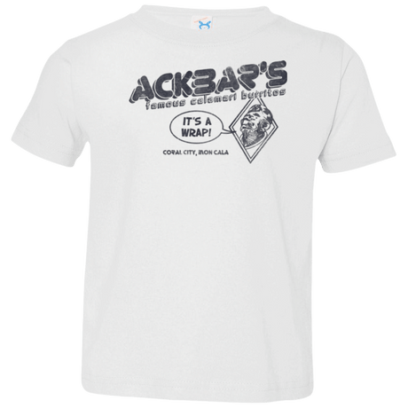 T-Shirts White / 2T Ackbar's Burritos Toddler Premium T-Shirt