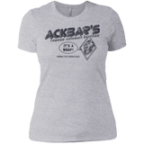 T-Shirts Heather Grey / X-Small Ackbar's Burritos Women's Premium T-Shirt