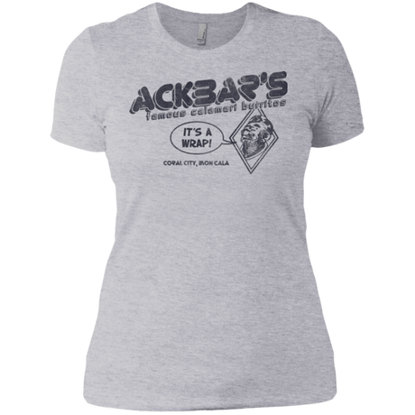 T-Shirts Heather Grey / X-Small Ackbar's Burritos Women's Premium T-Shirt