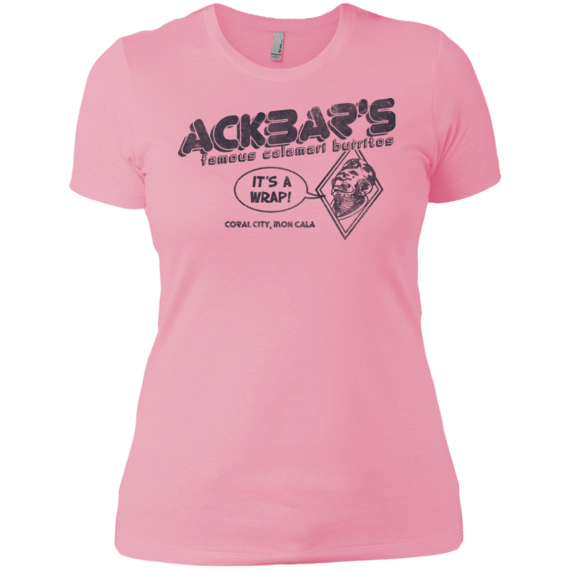 T-Shirts Light Pink / X-Small Ackbar's Burritos Women's Premium T-Shirt