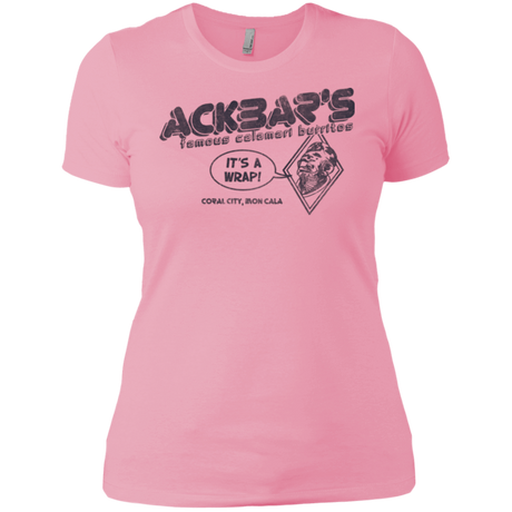 T-Shirts Light Pink / X-Small Ackbar's Burritos Women's Premium T-Shirt