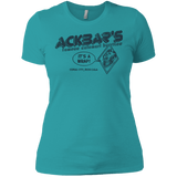 T-Shirts Tahiti Blue / X-Small Ackbar's Burritos Women's Premium T-Shirt