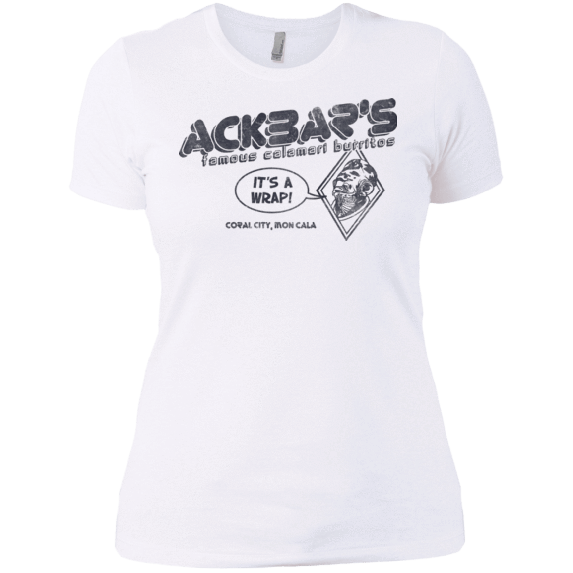 T-Shirts White / X-Small Ackbar's Burritos Women's Premium T-Shirt