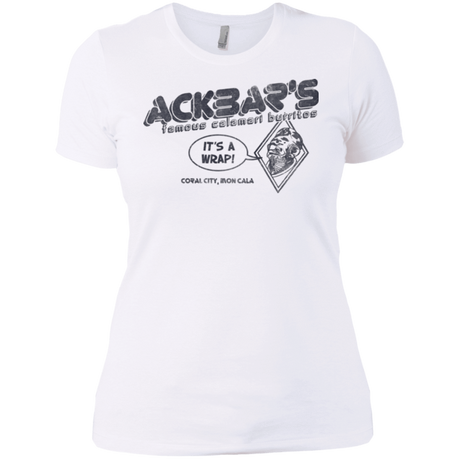 T-Shirts White / X-Small Ackbar's Burritos Women's Premium T-Shirt