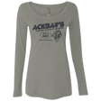 T-Shirts Venetian Grey / Small Ackbar's Burritos Women's Triblend Long Sleeve Shirt