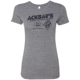 T-Shirts Premium Heather / Small Ackbar's Burritos Women's Triblend T-Shirt