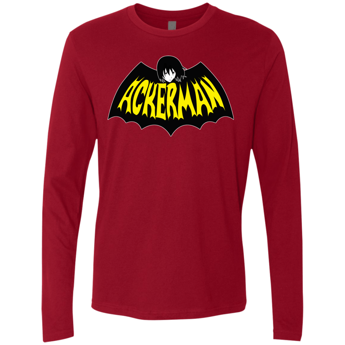 T-Shirts Cardinal / Small Ackerman Men's Premium Long Sleeve