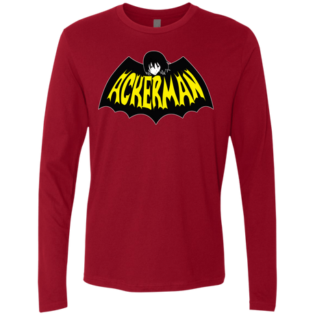 T-Shirts Cardinal / Small Ackerman Men's Premium Long Sleeve