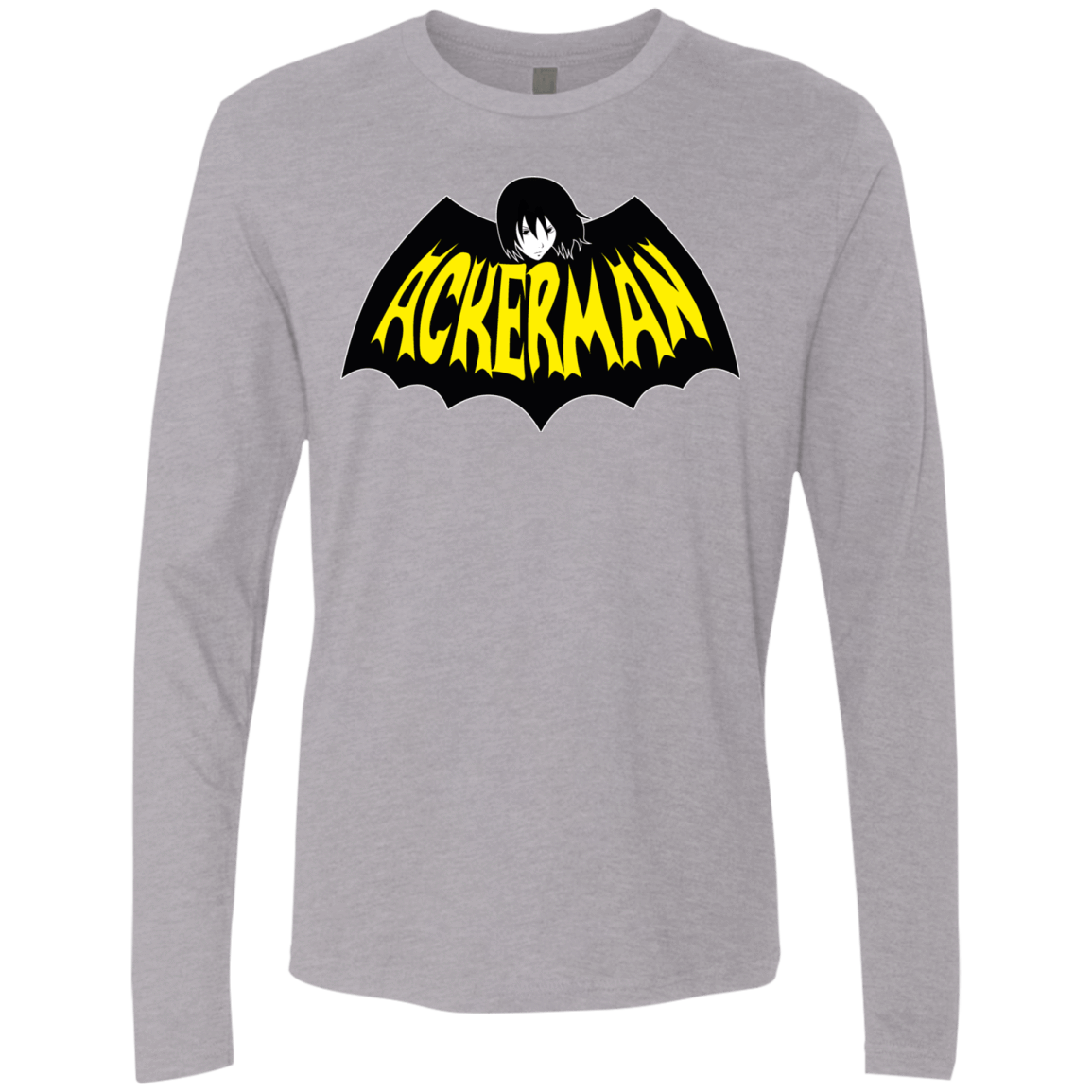 T-Shirts Heather Grey / Small Ackerman Men's Premium Long Sleeve