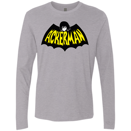 T-Shirts Heather Grey / Small Ackerman Men's Premium Long Sleeve