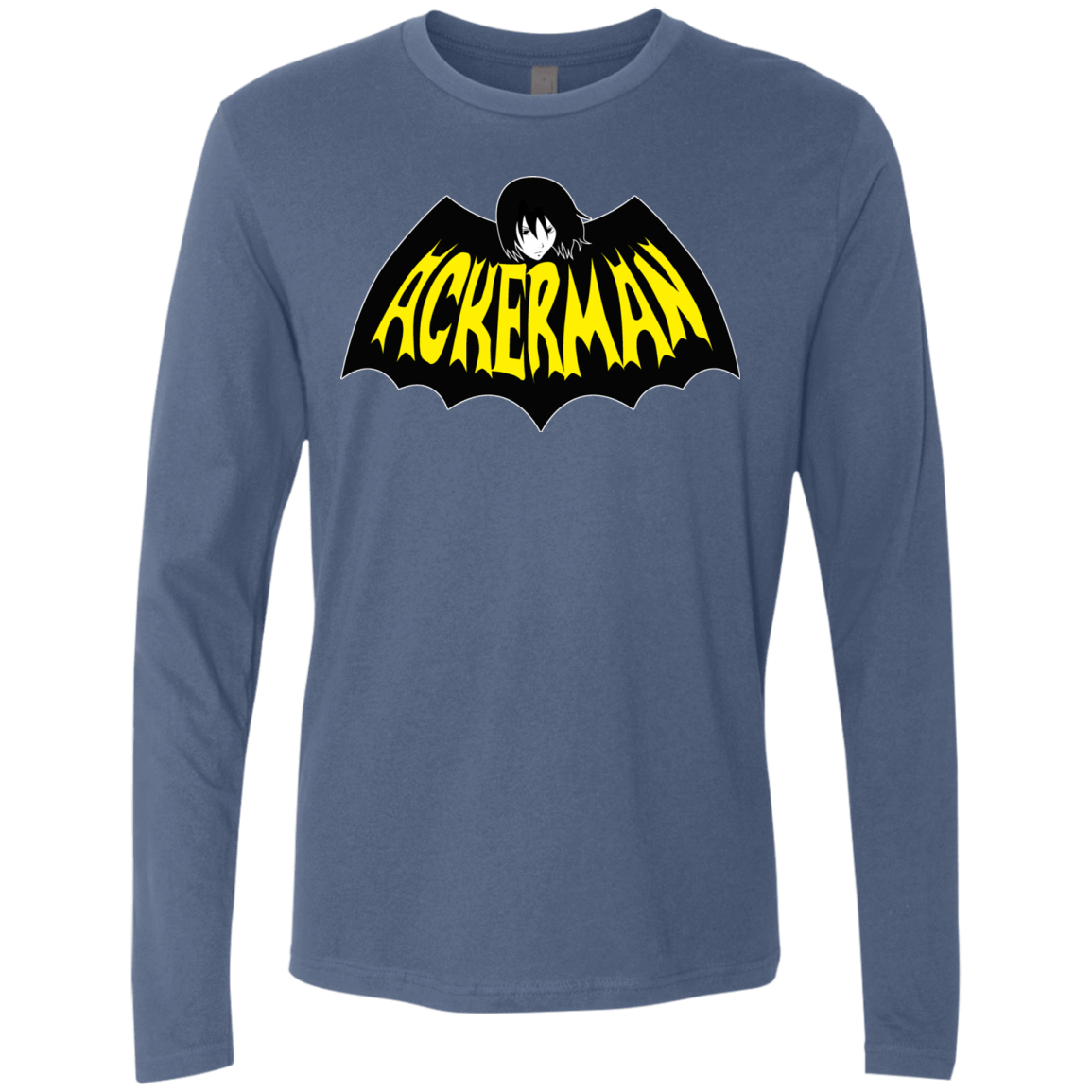 T-Shirts Indigo / Small Ackerman Men's Premium Long Sleeve