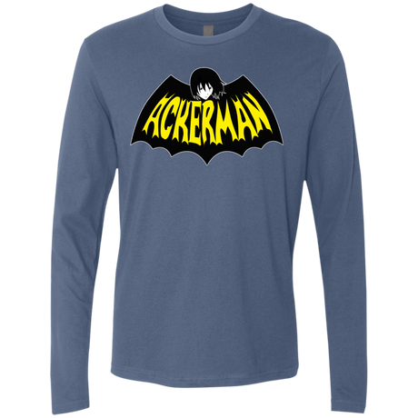 T-Shirts Indigo / Small Ackerman Men's Premium Long Sleeve