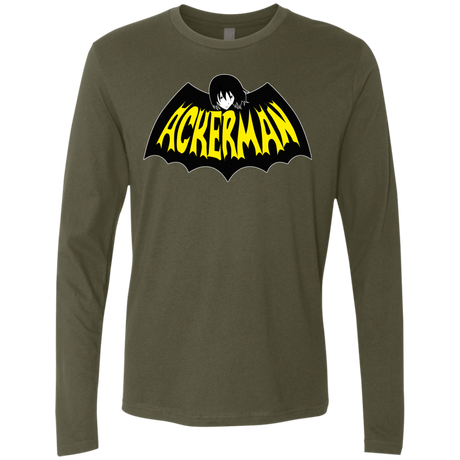 T-Shirts Military Green / Small Ackerman Men's Premium Long Sleeve