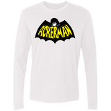 T-Shirts White / Small Ackerman Men's Premium Long Sleeve