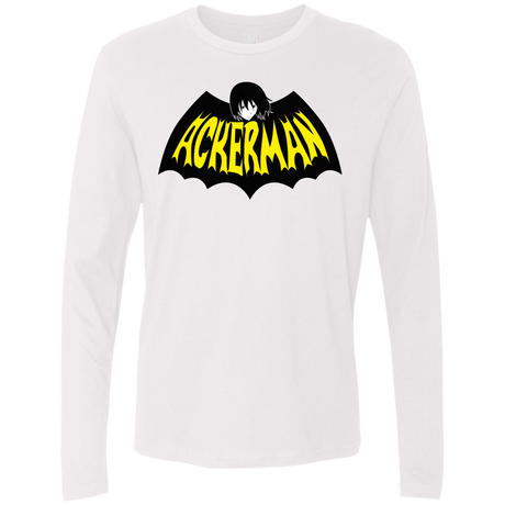 T-Shirts White / Small Ackerman Men's Premium Long Sleeve