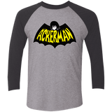 T-Shirts Premium Heather/ Vintage Black / X-Small Ackerman Men's Triblend 3/4 Sleeve