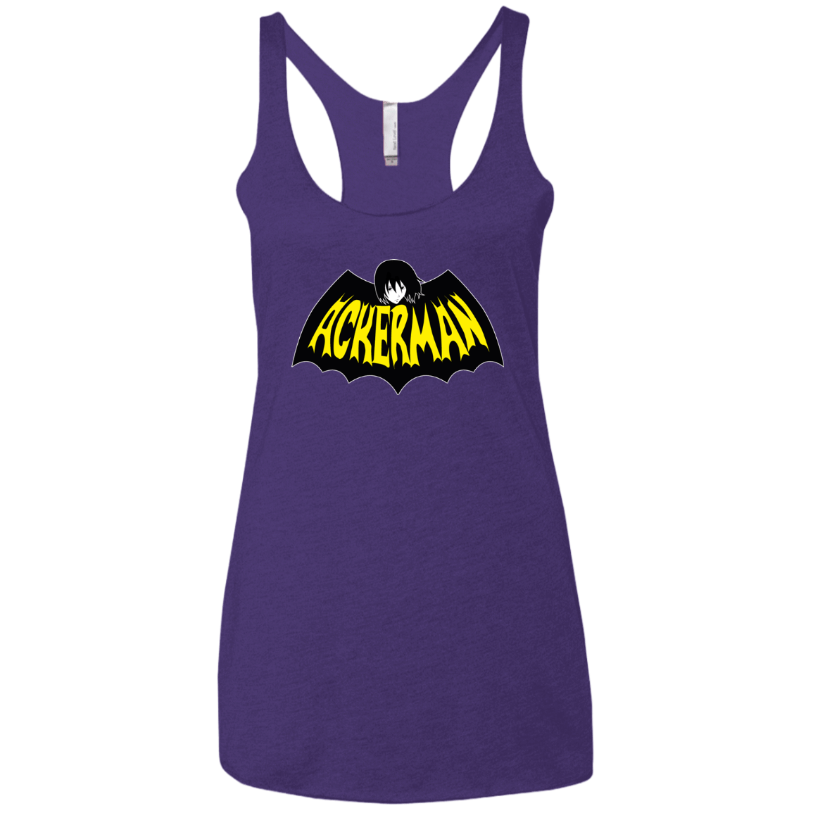 T-Shirts Purple / X-Small Ackerman Women's Triblend Racerback Tank