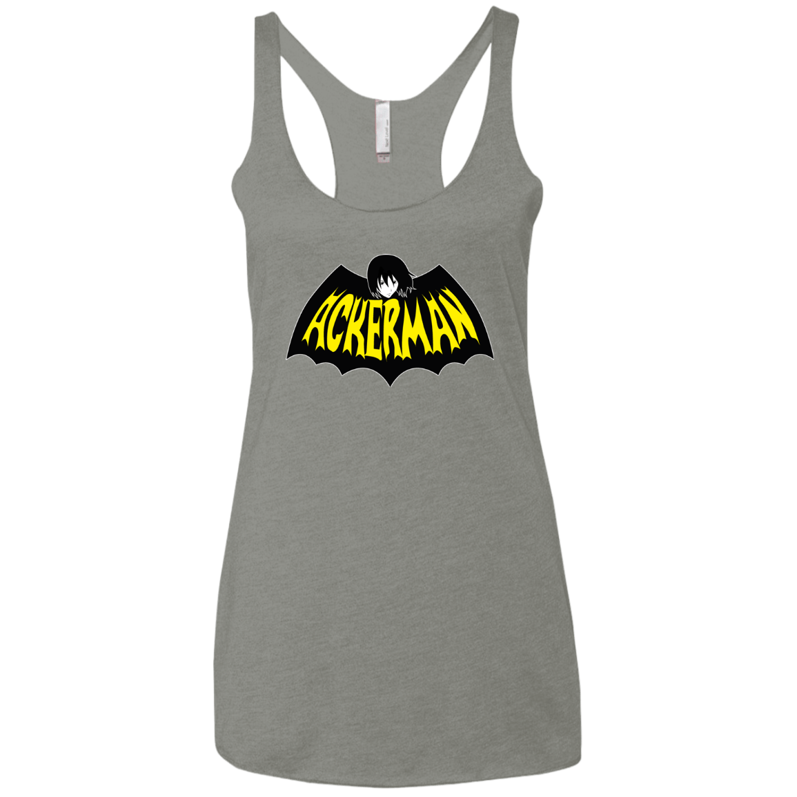 T-Shirts Venetian Grey / X-Small Ackerman Women's Triblend Racerback Tank