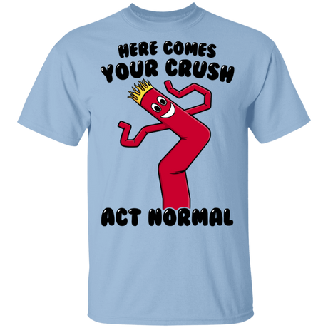 T-Shirts Light Blue / S Act Normal T-Shirt