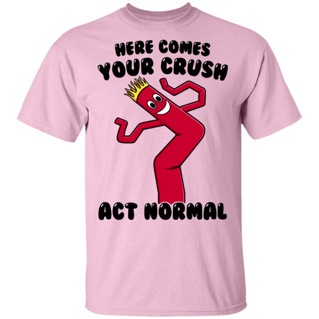 T-Shirts Light Pink / S Act Normal T-Shirt