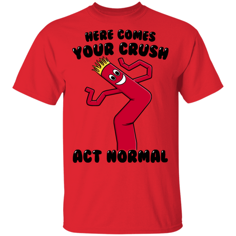 T-Shirts Red / S Act Normal T-Shirt