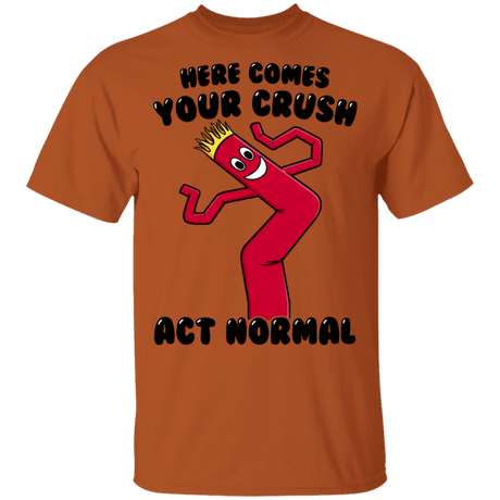 T-Shirts Texas Orange / S Act Normal T-Shirt