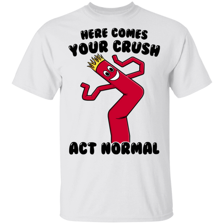 T-Shirts White / S Act Normal T-Shirt